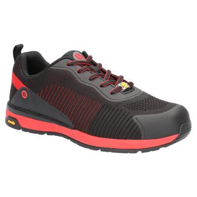 Bata Werkschoen Radiance Spark Laag S1P | Zwart/Rood (W) | Maat 43 - 00.017.115.43