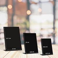 Europel krijtbord L-vormig, ft A6 - thumbnail