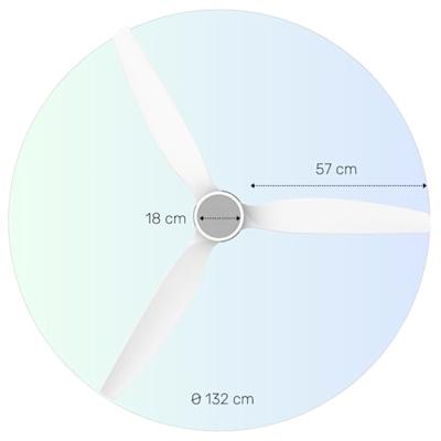 Plafondventilator Taurus 942121000