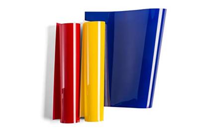 Cricut Everyday Iron-On Folie Rood, Geel, Blauw Cricut Everyday Iron-On Folie Rood, Geel, Blauw