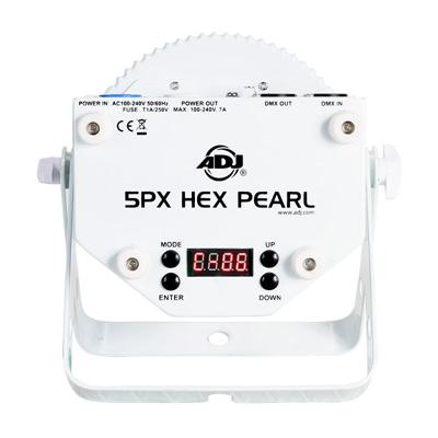 ADJ 5PX HEX Pearl LED flat par RGBAW + UV