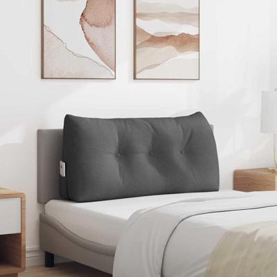 Rugkussen Donkergrijs 100 x 24 x 50 cm Stof