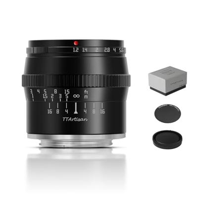 TTArtisan APS-C 50mm f1.2 MFT Black