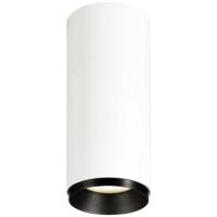 SLV OpbouwspotNuminos S cilinder wit/zwart 3000K - 36gr - 1004135 - thumbnail