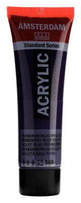 Royal Talens Amsterdam Standard Series Acrylverf Tube 20 ml - Permanentblauwviolet 568