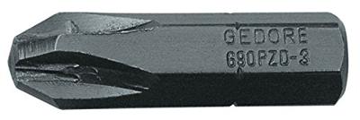 Gedore 690 PZD 3 S-010 6553090 Kruis-bit PZ 3 Chroom-vanadium speciaal staal Gebruineerd C 6.3 1 stuk(s)