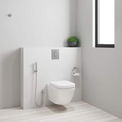 GROHE Tempesta-F Trigger Spray 30 Handdoucheset - 1 straalsoort - rond - met houder - metalen slang - 125cm - chroom 26354000 GROHE Tempesta-F Trigger Spray 30 Handdoucheset - 1 straalsoort - rond - met houder - metalen slang - 125cm - chroom 26354000