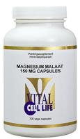 Vital Cell Life Magnesium malaat 150mg capsules 100 Vegetarische capsules - thumbnail
