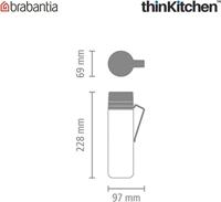 Brabantia Make and Take Breakset 2-delig Donkergrijs - thumbnail