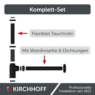 SCHÜTTE flessifon zwart