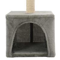 Kattenkrabpaal met sisal krabpaal 55 cm grijs - thumbnail