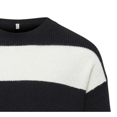 Kids ONLY winter sweater meisjes - wit - KogFranca - loose fit, gebreid