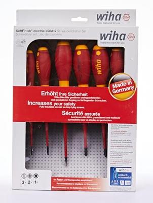 Wiha Wiha SoftFinish electric slimFix -schroevendraaierset, 6-delig - 38362 - thumbnail