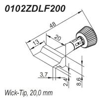 Ersa 0102ZDLF200 Soldeerpunt Grootte soldeerpunt 200 mm Inhoud: 1 stuk(s) - thumbnail