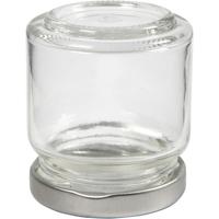 https://www.cchobby.nl/glazen-pot-h-6-5-cm-d-5-7-cm-100-ml-transparant-12-stuk-1-doos - thumbnail