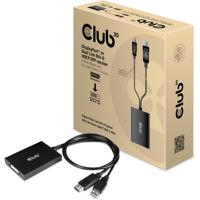 CLUB3D CAC-1010-A video kabel adapter 0,6 m DisplayPort DVI-D + USB - thumbnail