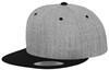 Flexfit FX6089MT Classic Snapback 2-Tone - Heather Grey/Black - One Size - thumbnail