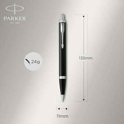 Parker IM vulpen en balpen, duoset, giftbox en etui, zwart