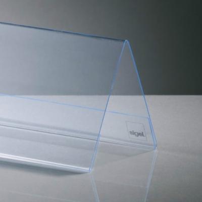 Sigel TA136 TA136 Tafelstatief Dakvorm Glas (helder) 10 stuks/pak 10 stuk(s)