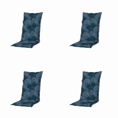 Tuinkussens lage rug Circle blauw 105 cm x 50 cm (4 stuks) Madison - Madison Tuinkussens lage rug Circle blauw 105 cm x 50 cm (4 stuks) Madison - Madison