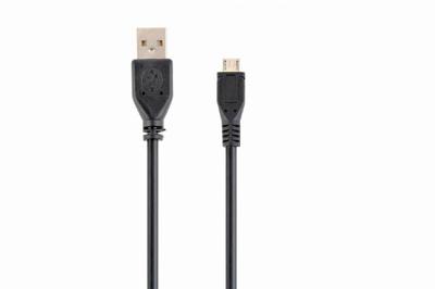 CABLE USB2 A Plug/Micro B 0,1 m/Ccp-Musb2-Ambm-0,1 m Gembird