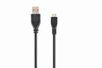 CABLE USB2 A Plug/Micro B 0,1 m/Ccp-Musb2-Ambm-0,1 m Gembird - thumbnail