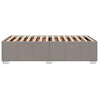 Bedframe zonder matras 90x200 cm stof taupe - thumbnail