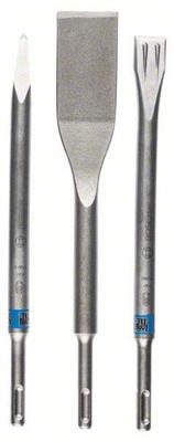 Bosch Professional Beitelset PRO SDS-Plus 3-delig - 2607019159 - thumbnail