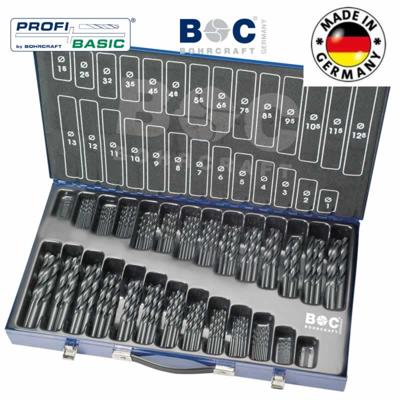 Metaal borenset met boren van 1 - 13mm totaal 170 boren in metalen box