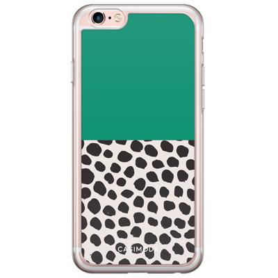 iPhone 6/6s siliconen hoesje - Wild dots