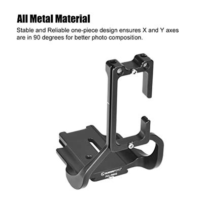 Sunwayfoto L-Plaat / L-bracket Arca Canon EOS R6II Grip