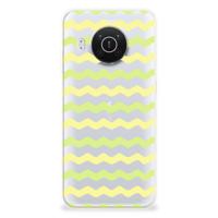 Nokia X10 | X20 | TPU bumper | Waves Yellow - thumbnail