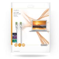 Nedis CCGP85420WT100 Cat7-kabel Pimf Rj45 Male Rj45 Male 10.0 M Snagless Rond Lszh Wit Polybag - thumbnail