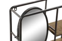 Planken DKD Home Decor Hout Metaal Hout MDF 39,5 x 13,5 x 60 cm - thumbnail