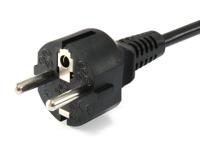 Equip Stroom Aansluitkabel 3 m Zwart - thumbnail