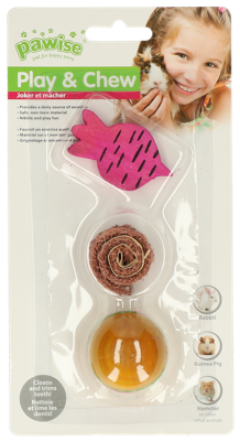 Pawise Wood'n Loofah Pretty Toys no.2