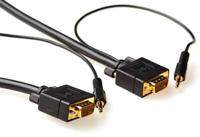 ACT AK4991 Ultra High Performance VGA + Audio Aansluitkabel male/male - 3 meter - thumbnail