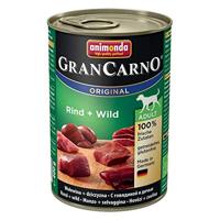 Animonda GranCarno Adult Rind & Wild 400g (Menge: 6 je Bestelleinheit) - thumbnail