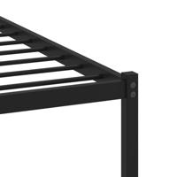 Bedframe zonder matras metaal sonoma eikenkleurig 80x200 cm - thumbnail
