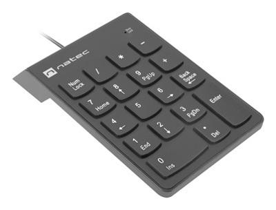 NATEC NUMERIEK TOETSENBORD GOBY 2 USB ZWART - thumbnail