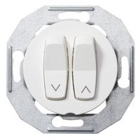 ELSO jaloezieknop WDE011054 met centrale plaat wit Renova 1 stuk(s) - thumbnail