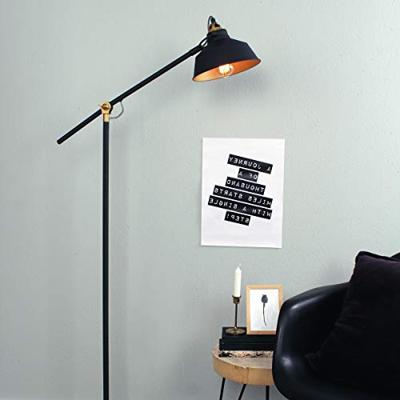 Mexlite Vloerlamp nove zwart