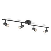 Light depot - LED opbouwspot Cilindro 81 cm - 4L - zwart - Outlet - thumbnail