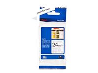 Brother TZe-N251 Labeltape ongelamineerd Tapekleur: Wit Tekstkleur: Zwart 24 mm 8 m - thumbnail