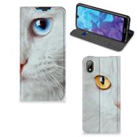 Huawei Y5 (2019) | Hoesje maken | Witte Kat - thumbnail