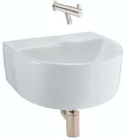 Mueller Lara fonteinset met RVS muurkraan - thumbnail