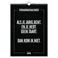 Rumag A4 Verjaardagskalender - thumbnail