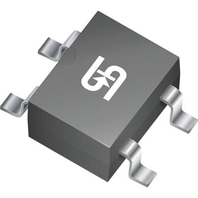 Taiwan Semiconductor MBS8 Bruggelijkrichter MBS-4 800 V Tape on Full reel