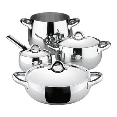 Alessi Pannenset Mami - SG100S7 - door Stefano Giovannoni - 4 Delig