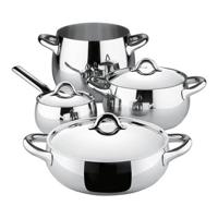 Alessi Pannenset Mami - SG100S7 - door Stefano Giovannoni - 4 Delig - thumbnail